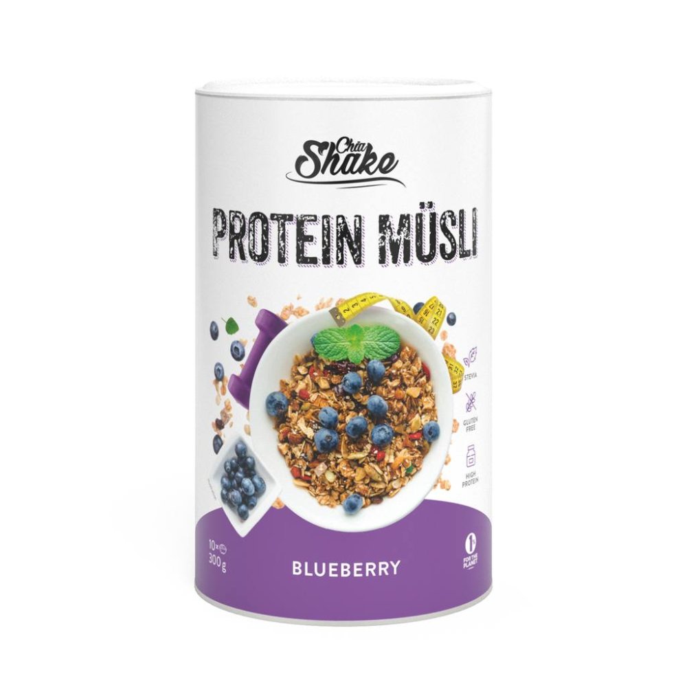 Chia Shake Proteinové müsli - borůvka (10 jídel)