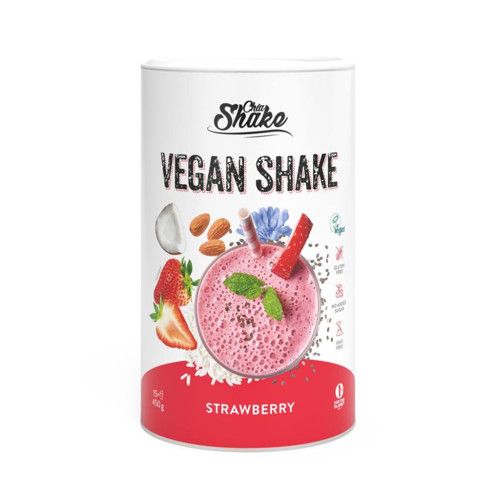 Chia Shake Vegan shake - jahoda (15 jídel)