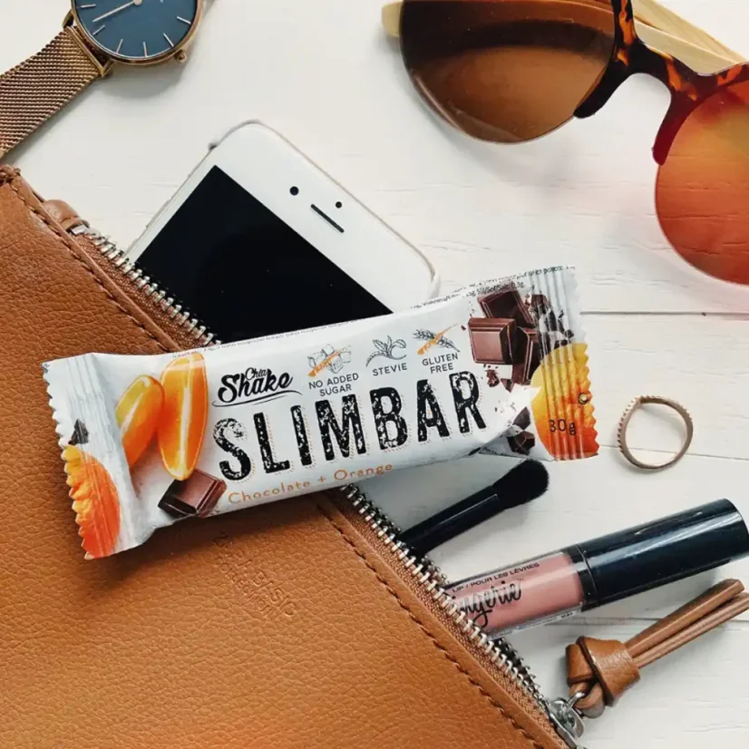 Dietní tyčinka Slimbar – čokoláda a pomeranč 30g