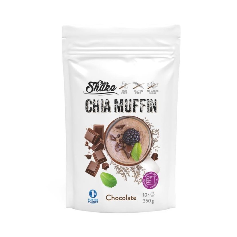 Chia muffin – csokoládé (10 adag)