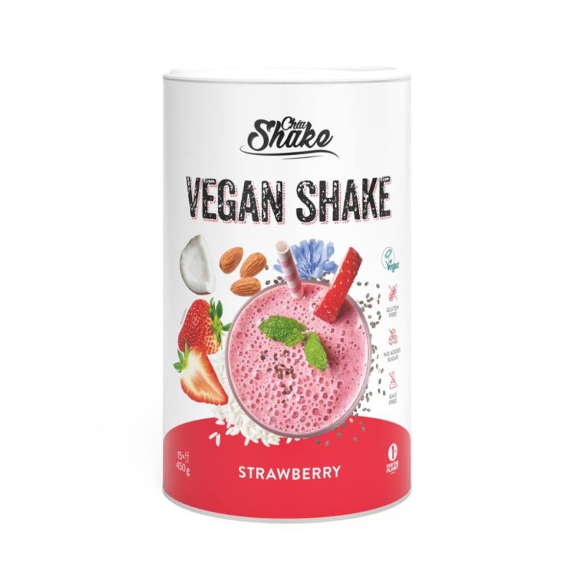 Vegan shake – jahoda (15 jídel)