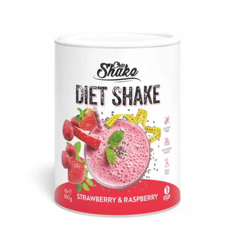 Dietní koktejl – jahoda a malina (10 jídel)