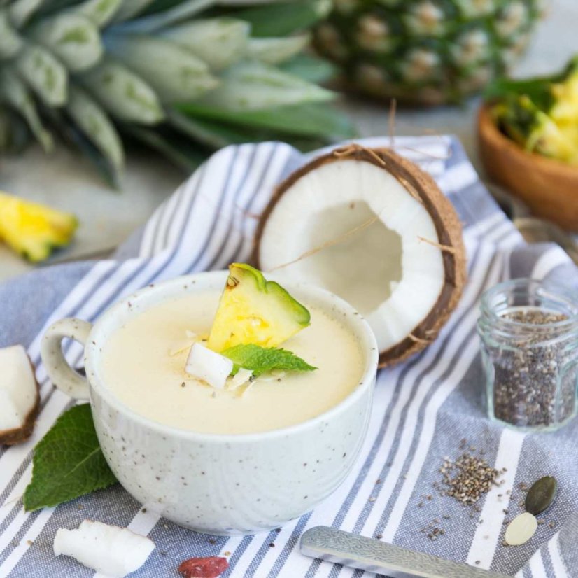 Budincă de Chia – Piňa Colada (10 mese)