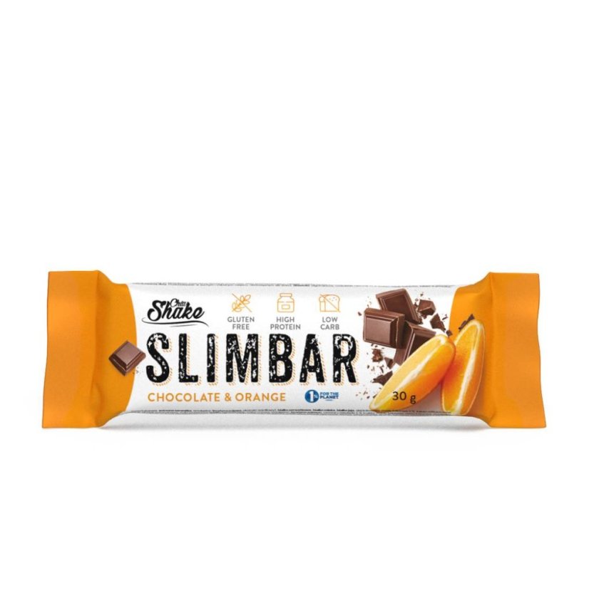 Dietní tyčinka Slimbar – čokoláda a pomeranč 30g