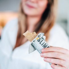 Baton dietetic Slimbar – vanilie și cocos 30g