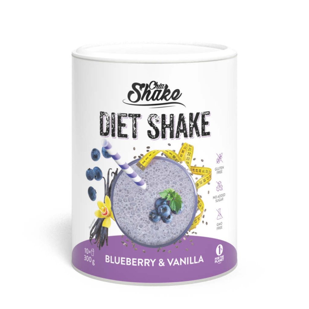 Chia Shake Dietní koktejl – borůvka a vanilka (10 jídel)