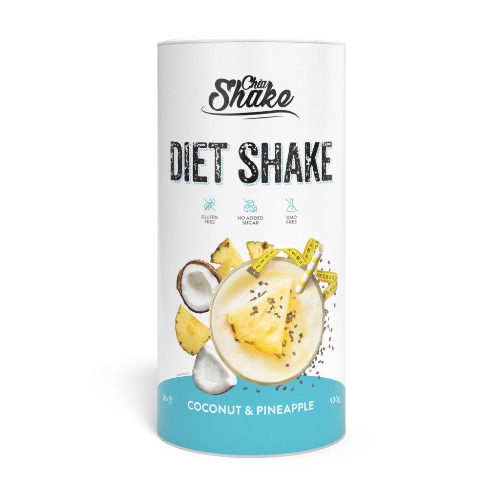 Chia Shake Velký dietní koktejl - kokos a ananas (30 jídel)