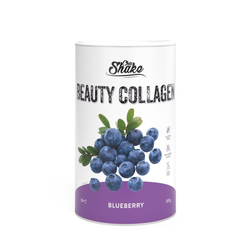 Chia Shake Beauty kolagen – borůvka (30 porcí)