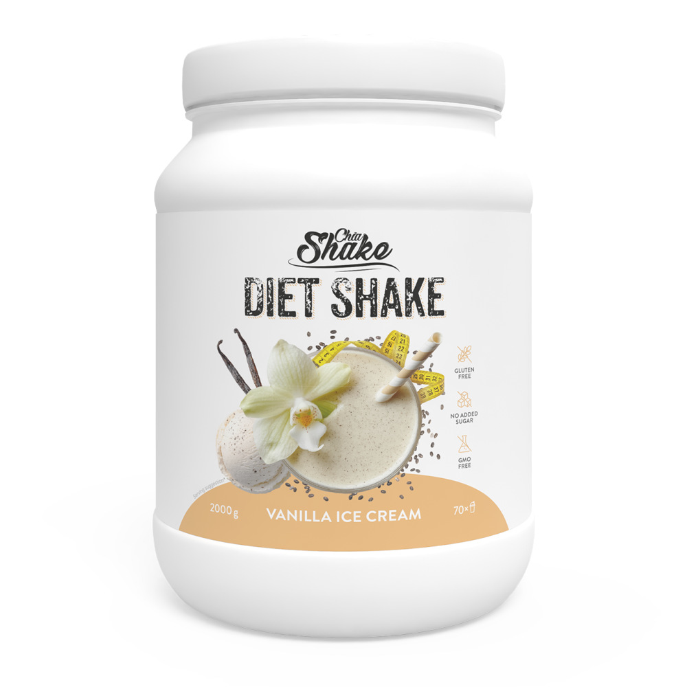 Chia Shake Proteinový nápoj – Vanilková zmrzlina (70 jídel)
