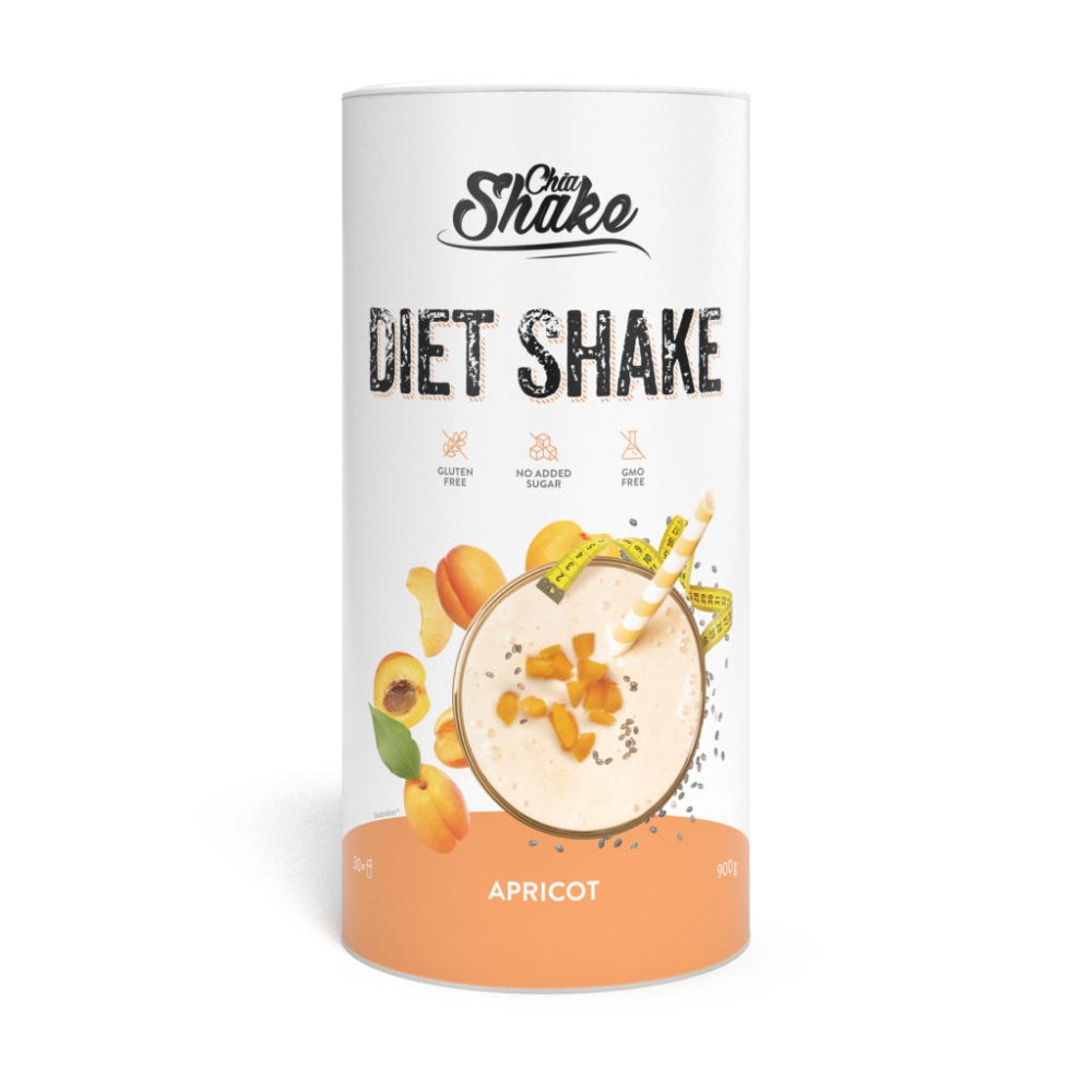 Chia Shake Velký dietní koktejl - meruňka (30 jídel)