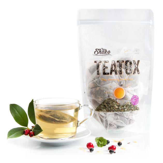 Chia Shake Denní čaj na hubnutí Teatox - sáčky (30 sáčků)