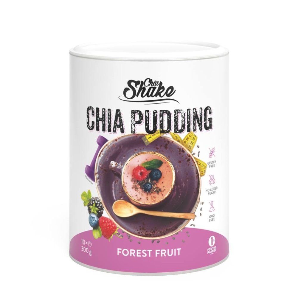Chia Shake Chia pudink - lesní plody (10 jídel)